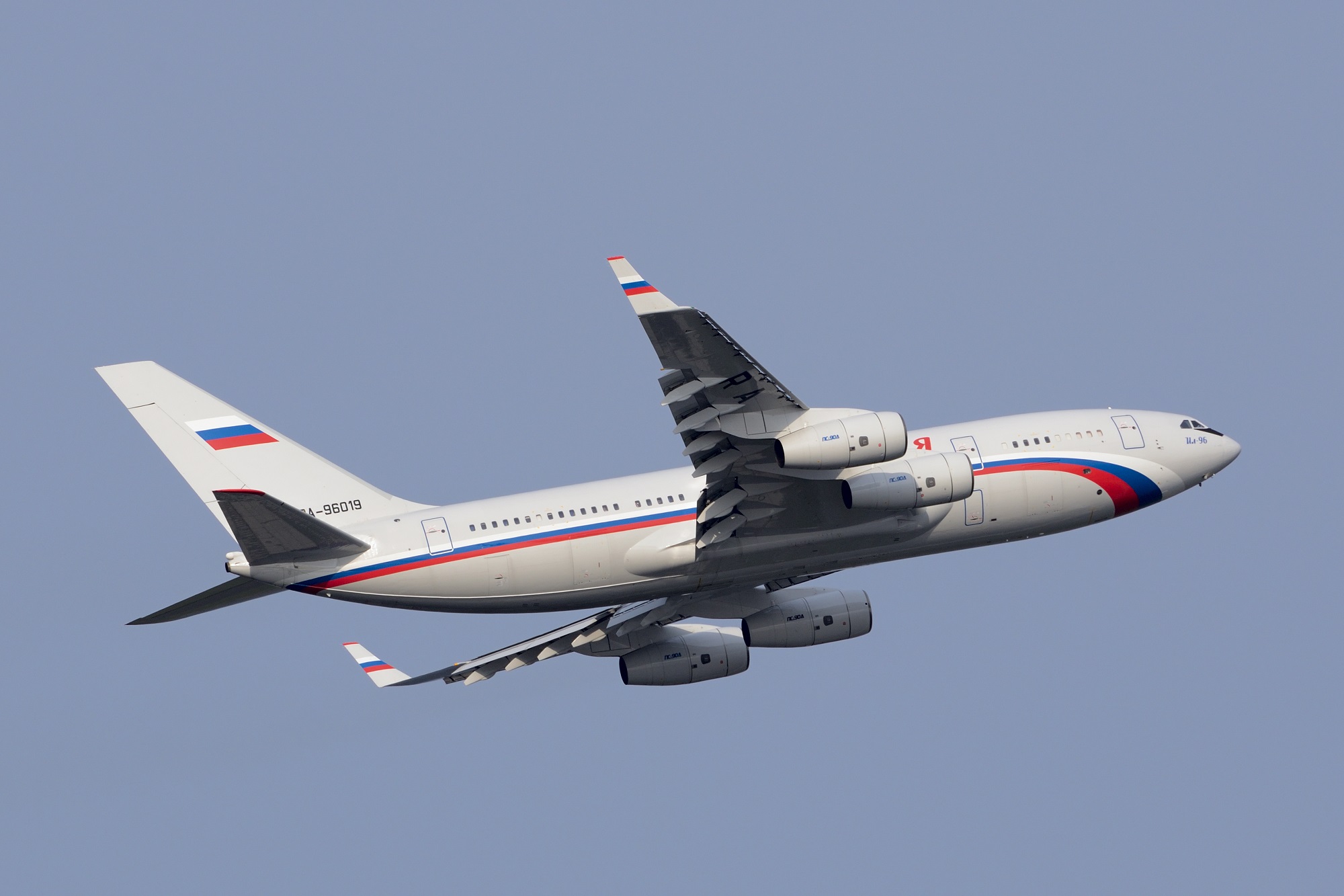 Russian plane given special permission to land in Washington