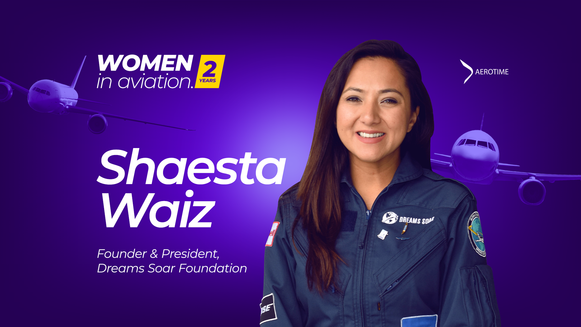 Record breaking pilot Shaesta Waiz on inspiring young people - Vimarsana News