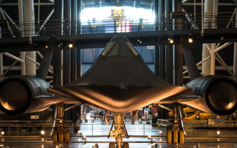 SR 71  SR 71A Blackbird at the Udvar Hazy Museum