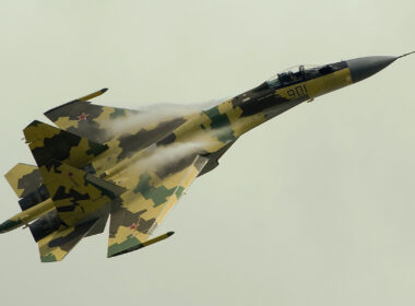 Sukhoi Su-35 fighter jet