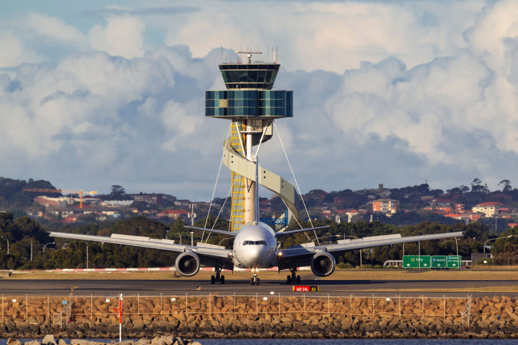 Sydney airport tower