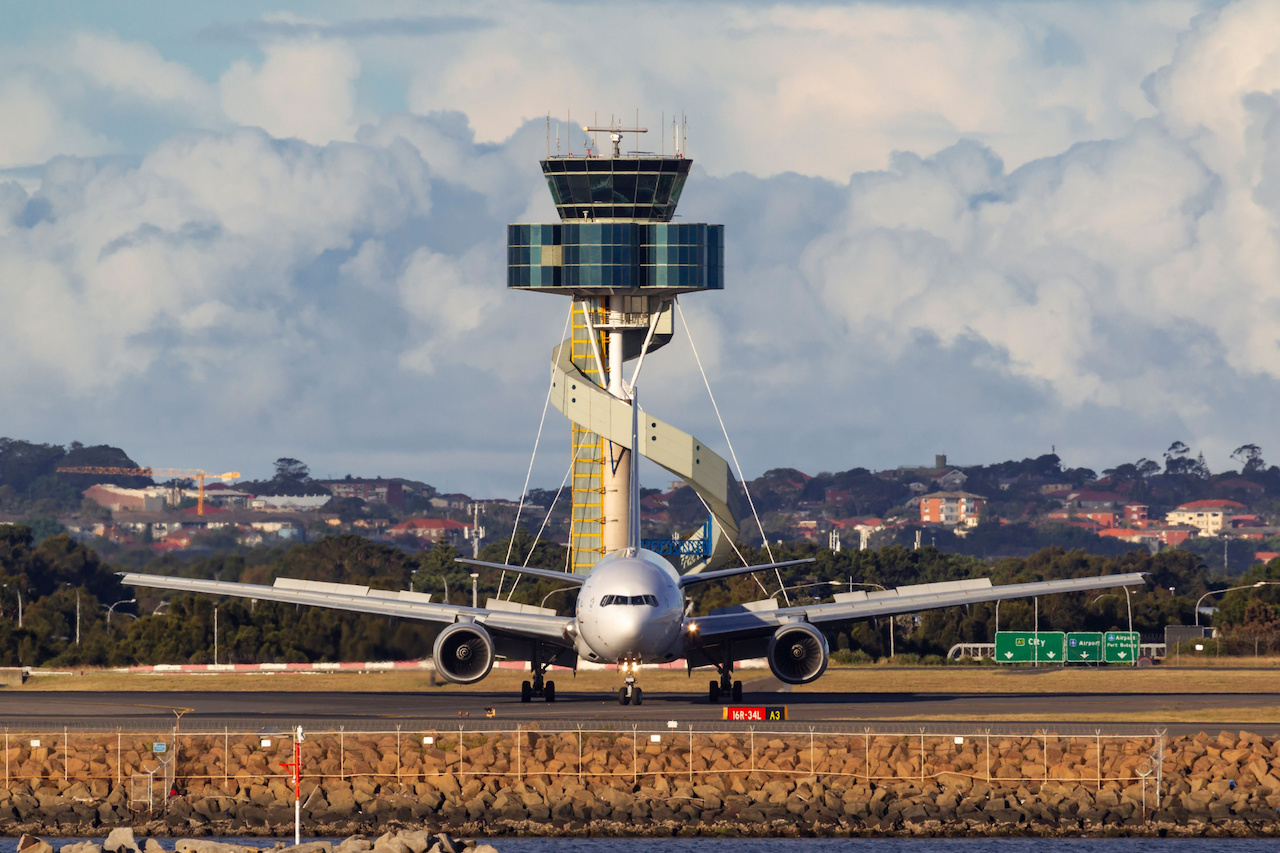 Sydney airport tower