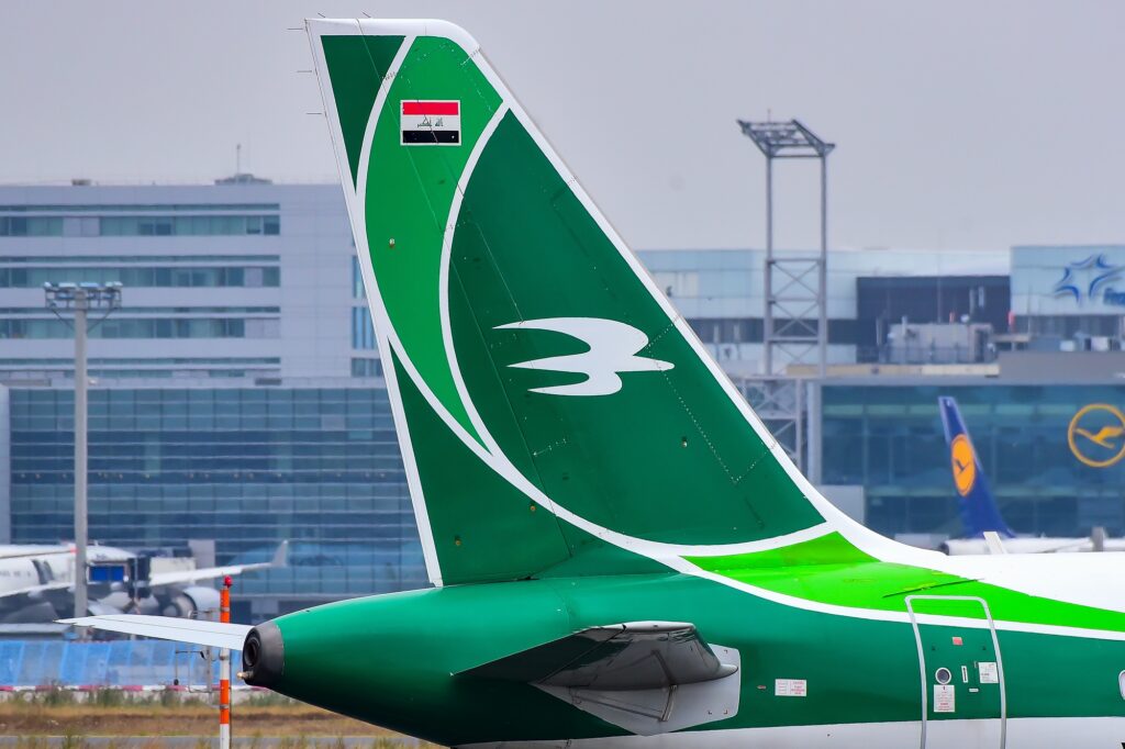 Iraqs civil aviation authorities ordered the grounding of Iraqi Airways Airbus A220 300 aircraft