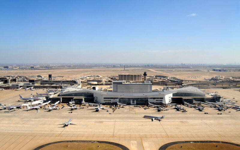 The Dallas Fort Worth airport