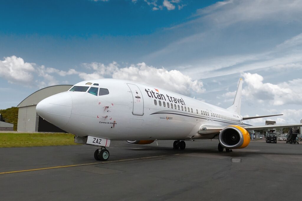 Titan Travel's Captivating Cultures private jet tour Boeing 737
