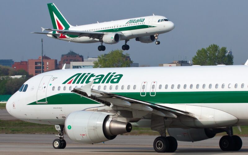 Italy must recover €400 million from the now-bankrupt Alitalia