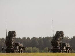 Two Patriot air defense systems deployed during NATO Summit 2023 in Vilnius