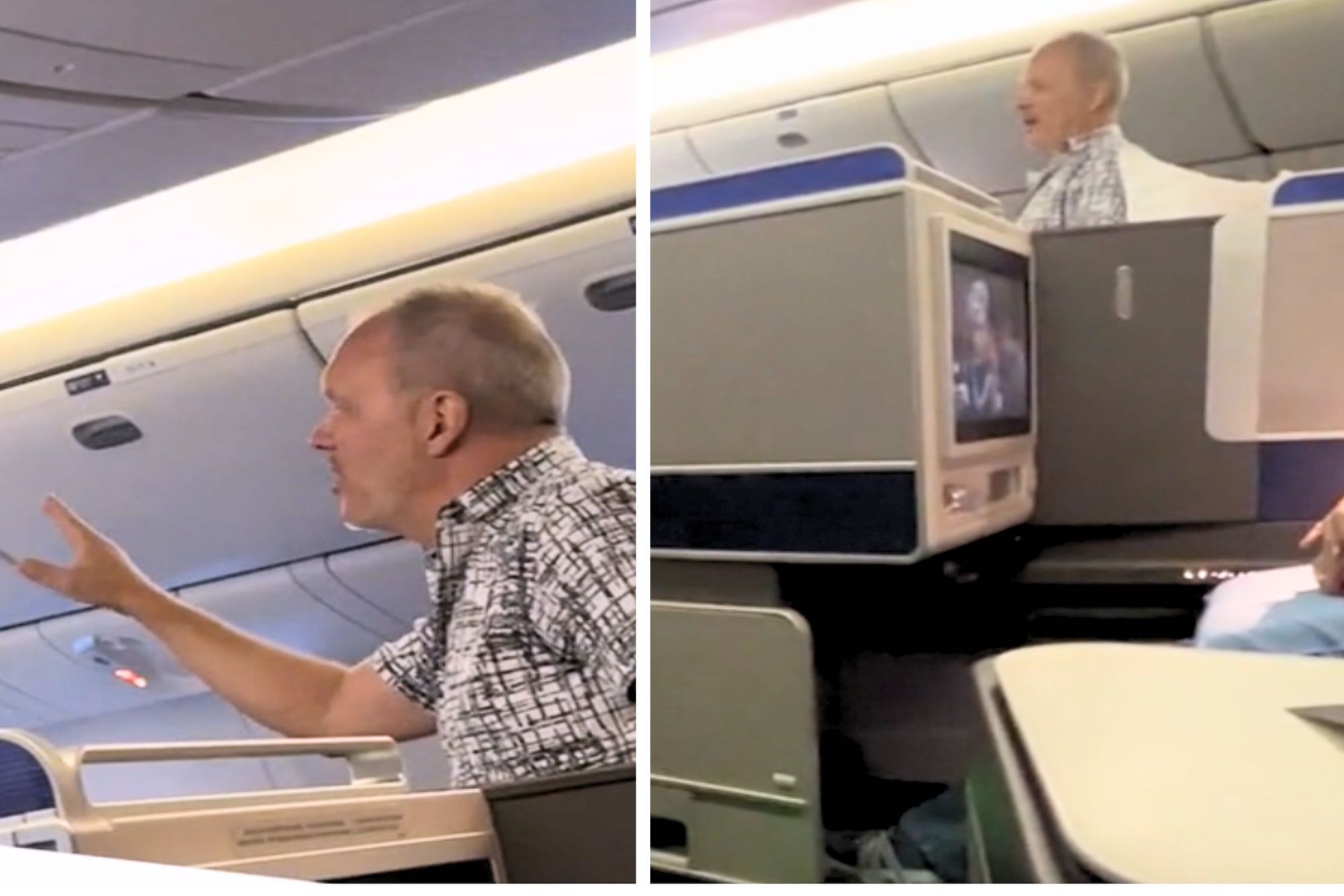 Flight diverted after business class pax outburst: video - AeroTime
