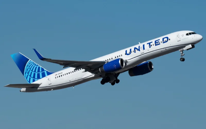 Longest narrowbody flights United Boeing 757