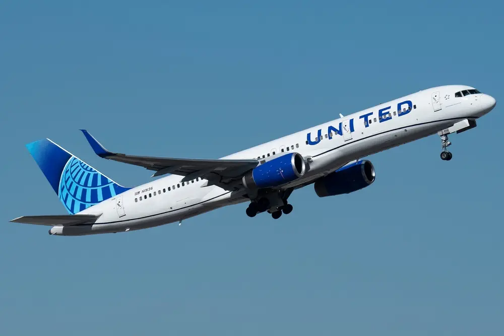 Longest narrowbody flights United Boeing 757