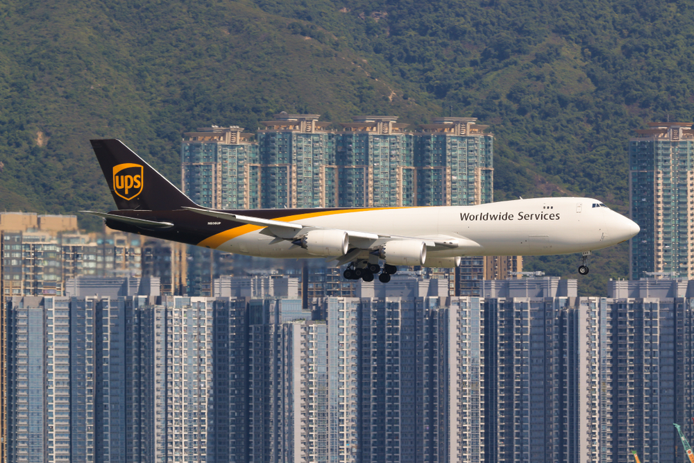 Hong,Kong,,China.,June,28,,2018.,United,Parcel,Service,(ups)