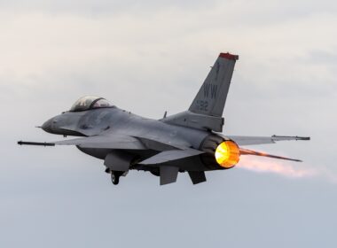US Air Force F-16 fighter jet