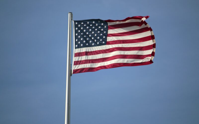 USA flag at Embassy