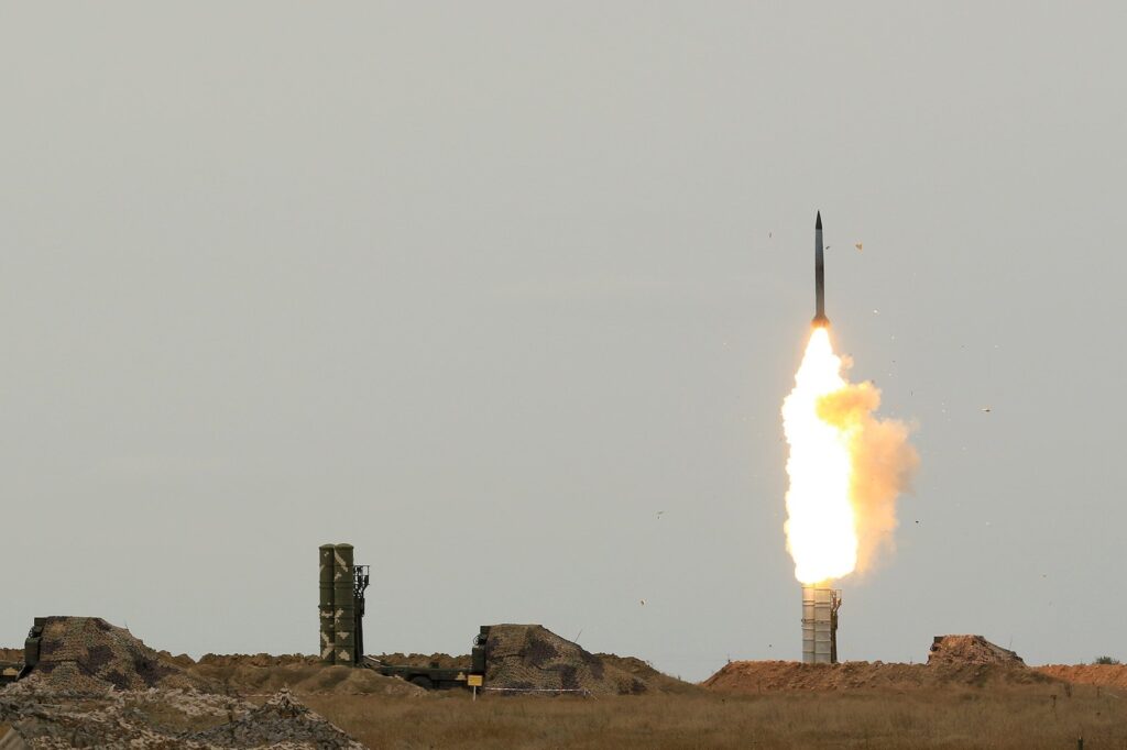 Ukraine Air Force S-300 anti-air missile system