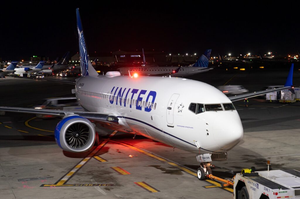 United Airlines Boeing 737 MAX at Newark Liberty International Airport EWR The NTSB released preliminary details about an engine fire on a United Airlines Boeing 737 MAX
