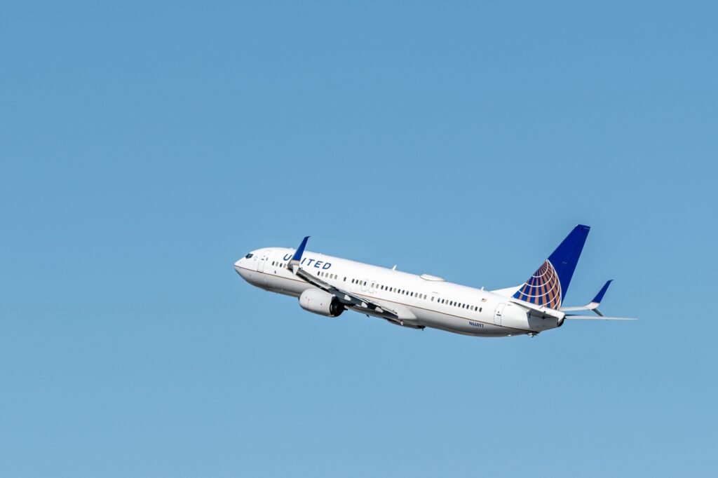 United Airlines N68822 Boeing 737