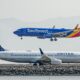 Os aviões da Alaska Airlines, United Airlines e Southwest Airlines se envolveram em um incidente no Aeroporto Internacional de San Francisco.