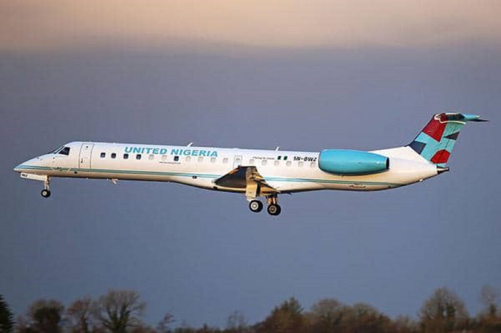 United Nigeria Airlines Embraer ERJ145 United Nigeria Airlines Embraer ERJ145