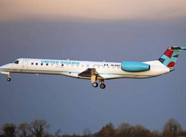 United_Nigeria_ERJ_145_Airborne