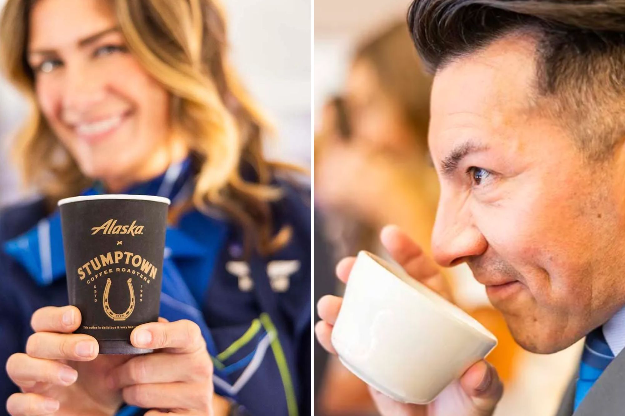 Alaska Airlines entwickelt eine spezielle Kaffeemischung, die in 30 ...