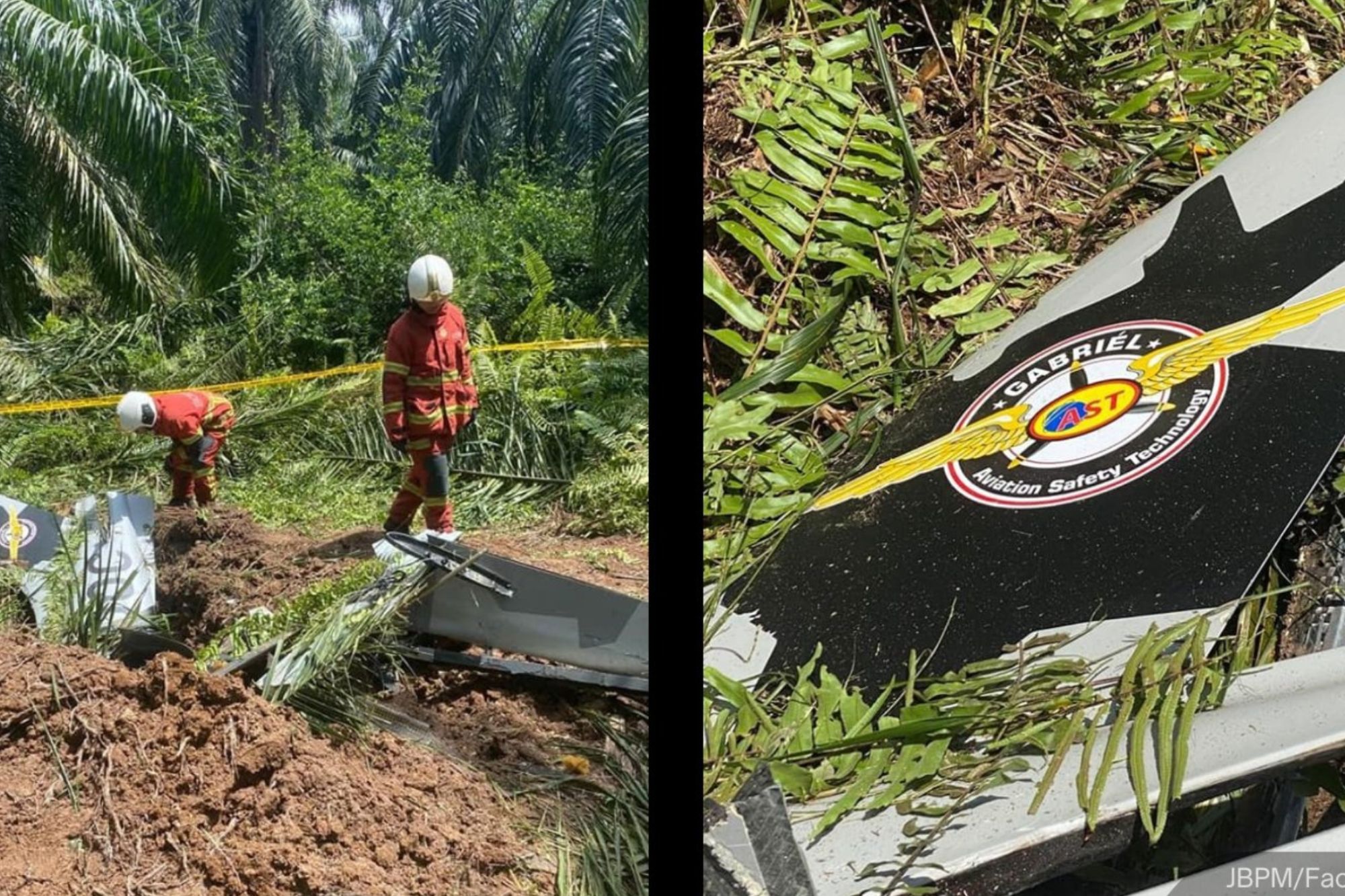 马来西亚轻型飞机失事 飞行员和副驾驶丧生