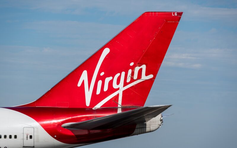 Virgin Atlantic Boeing 747 tail livery