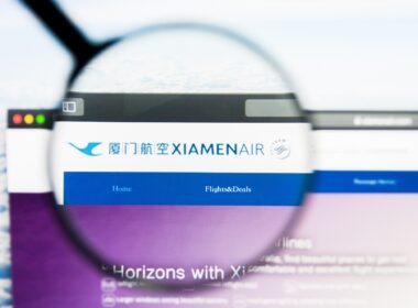 Xiamen Airlines received its first Airbus A321neo aircraft