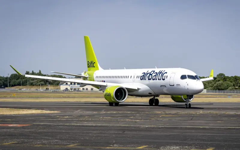 airBaltic Airbus A220-300 aircraft