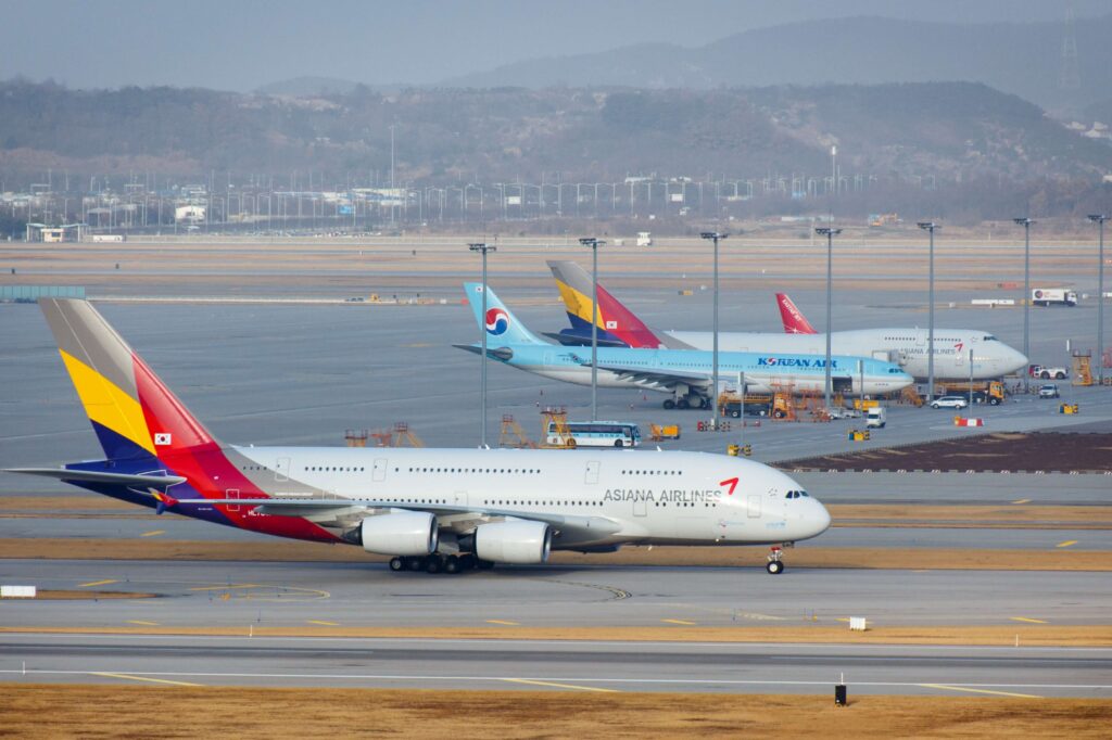 Asiana Airlines and Korean Air merger