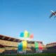 Airbus A380 flypast