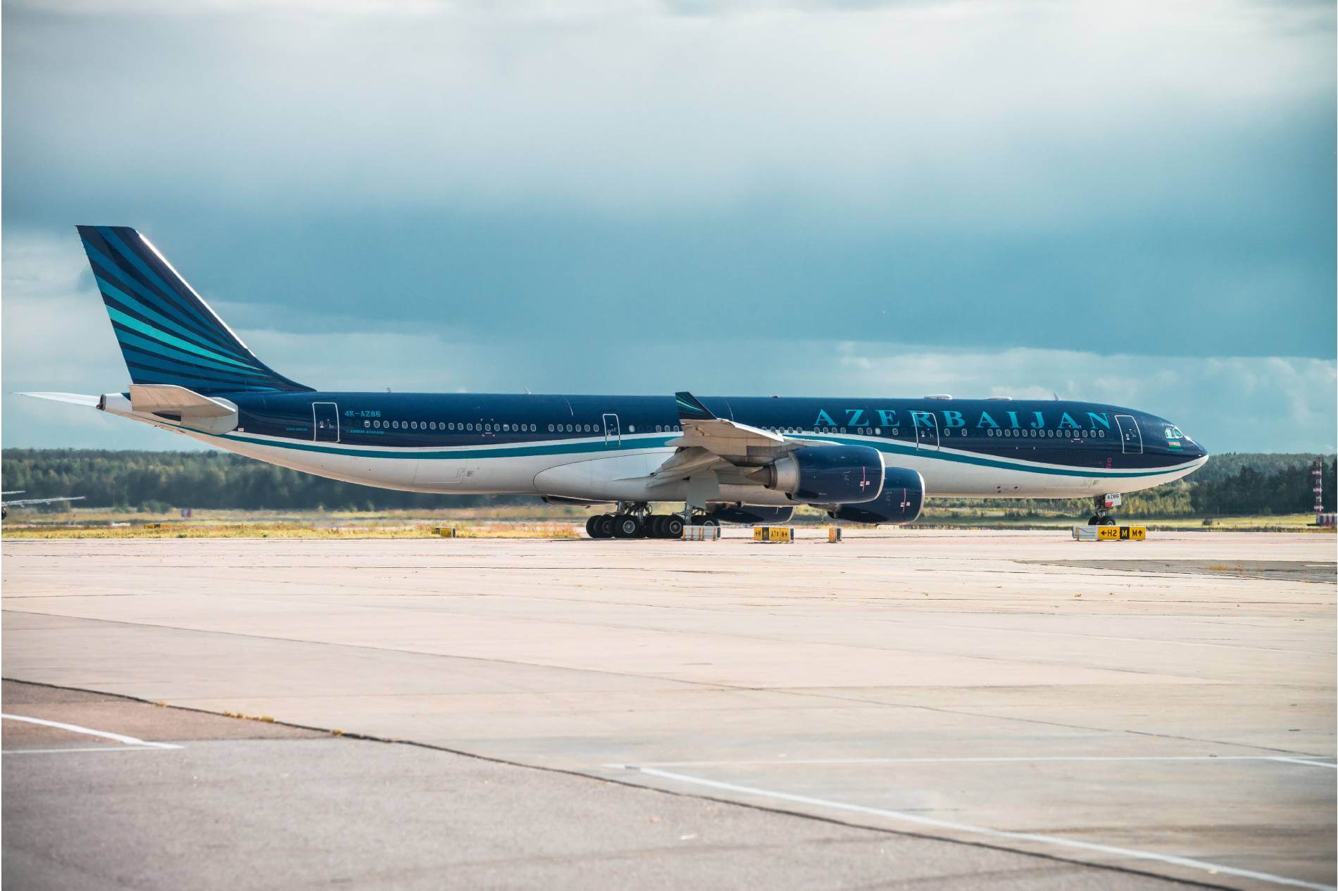 Azerbaijan Airlines Airbus A340-500