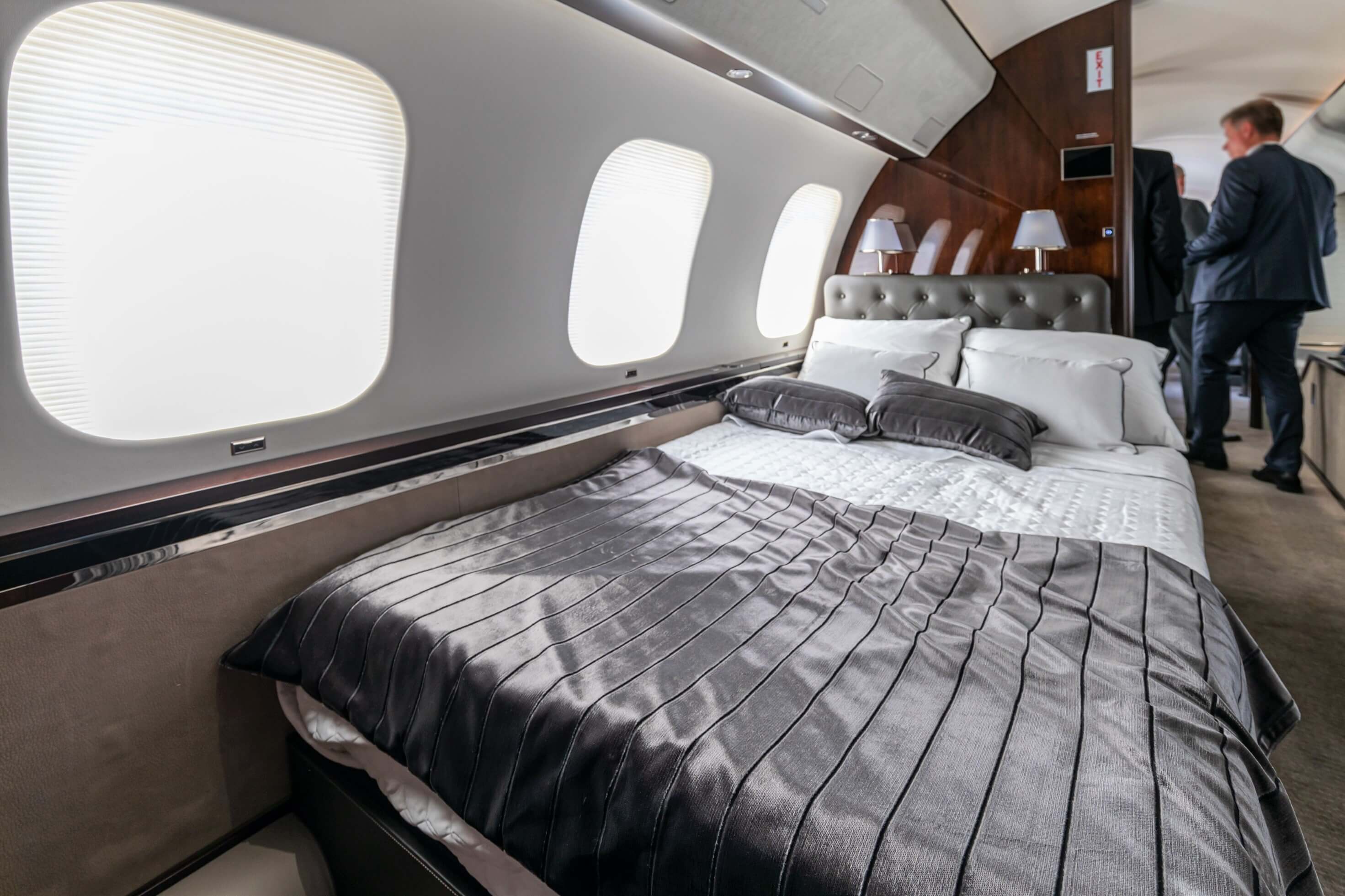 Cabin of Bombardier Global 7500