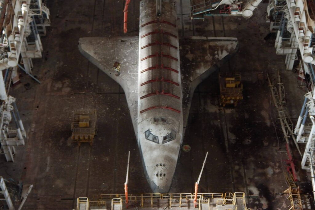 Buran Space Shuttle Destroyed
