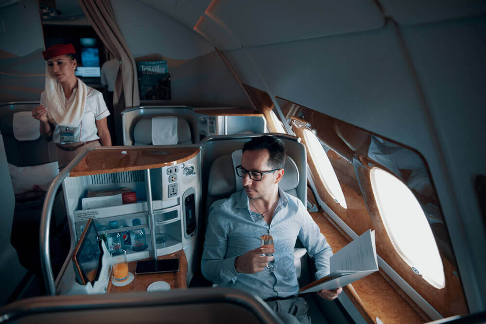 Business Class by Emirates