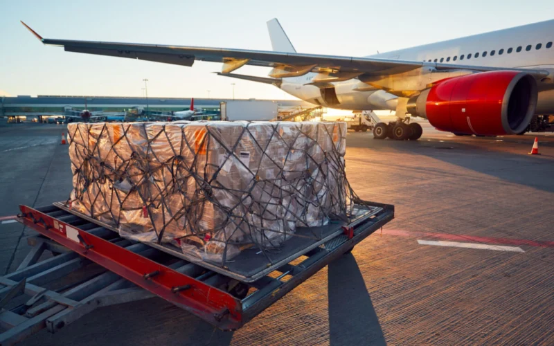 cargo container airport