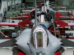 Dassault Rafale final assembly line