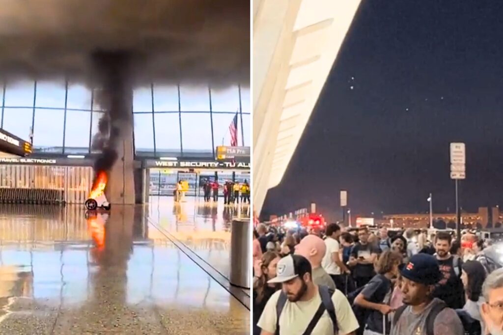 dulles segway fire