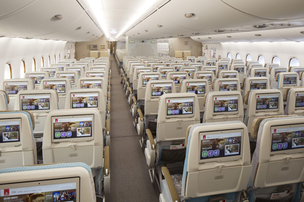 Emirates cabin refit A380
