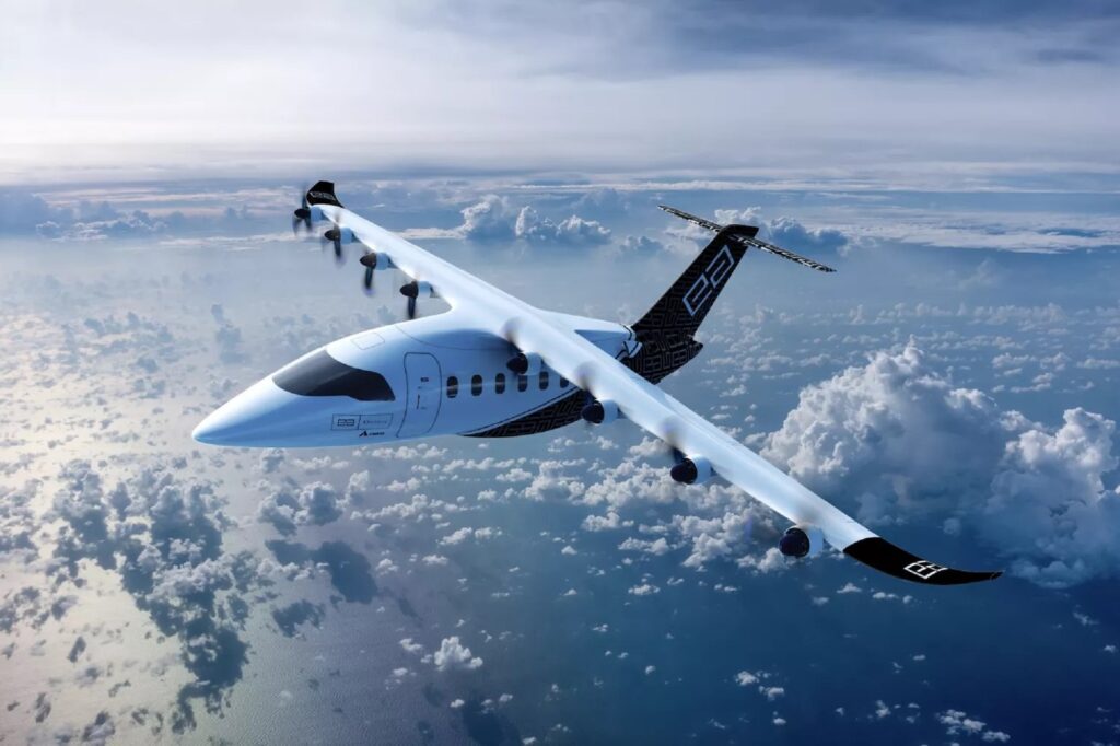 elitavia aura aero electric hybrid aircraft