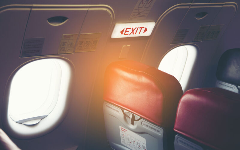 emergency exit row