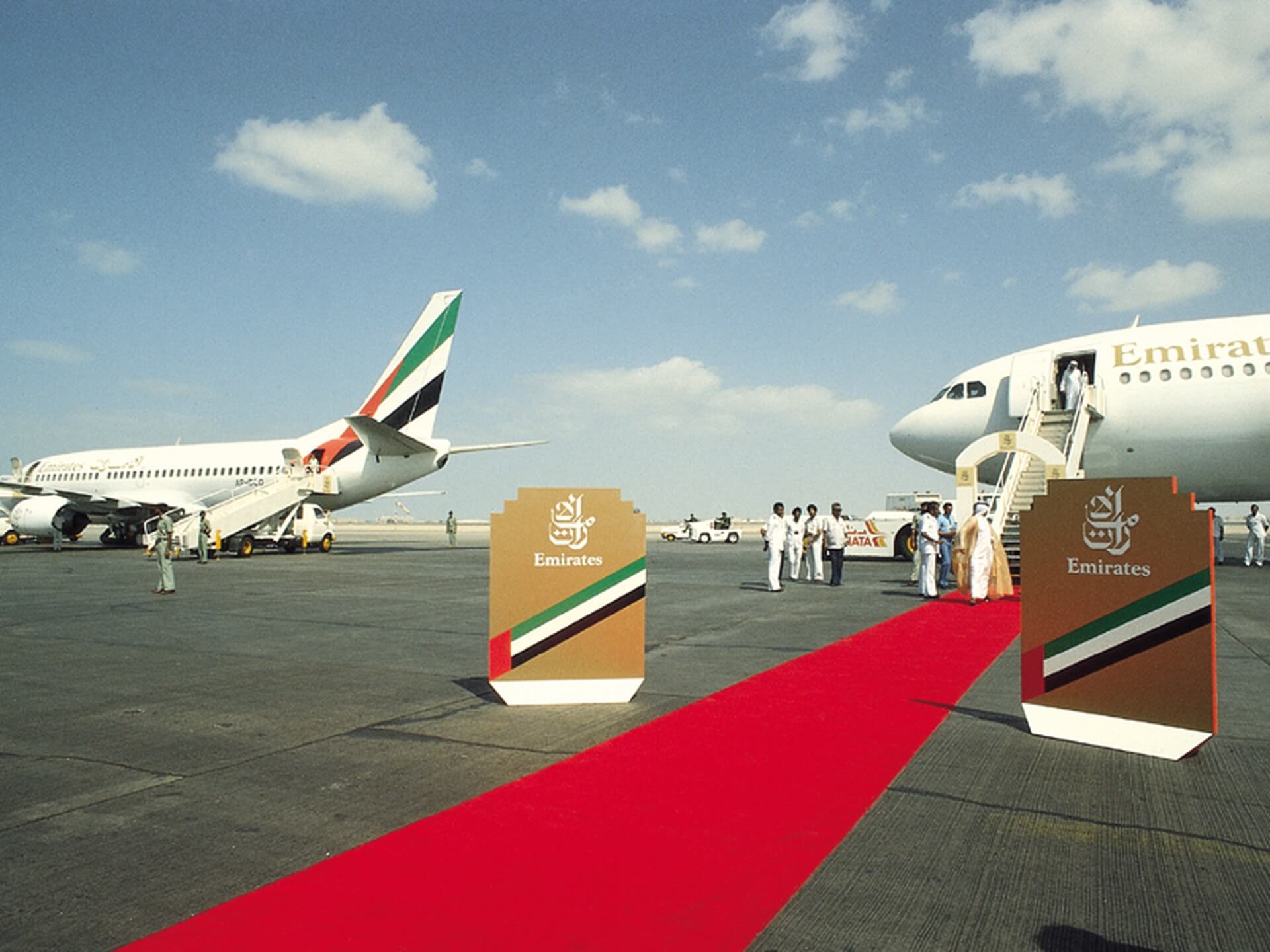 Emirates first flight