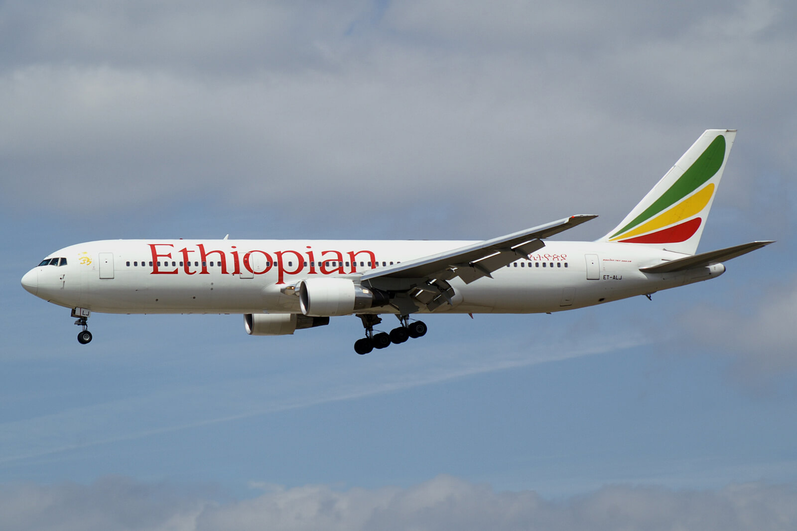 Ethiopian Airlines Boeing 767-360-ER ET-ALJ 