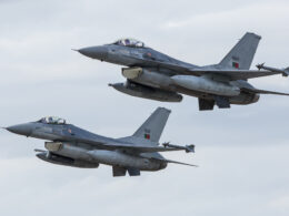 F 16 fighters of Portugal Air Force
