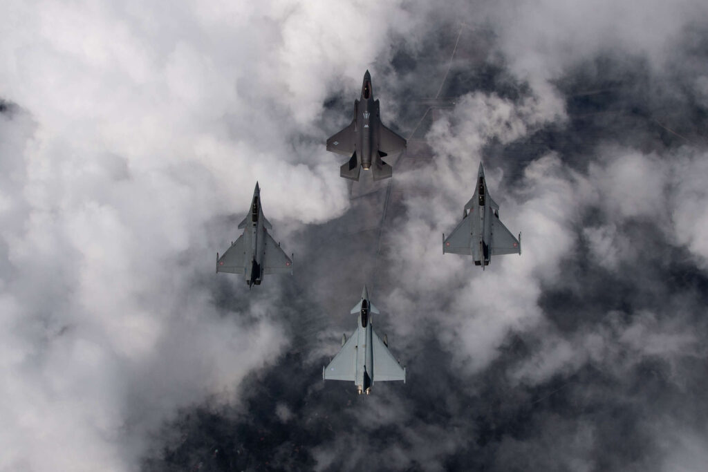 formation flight of nato fightersjpg formation_flight_of_nato_fighters.jpg