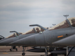 French Air Force Dassault Rafale pilots