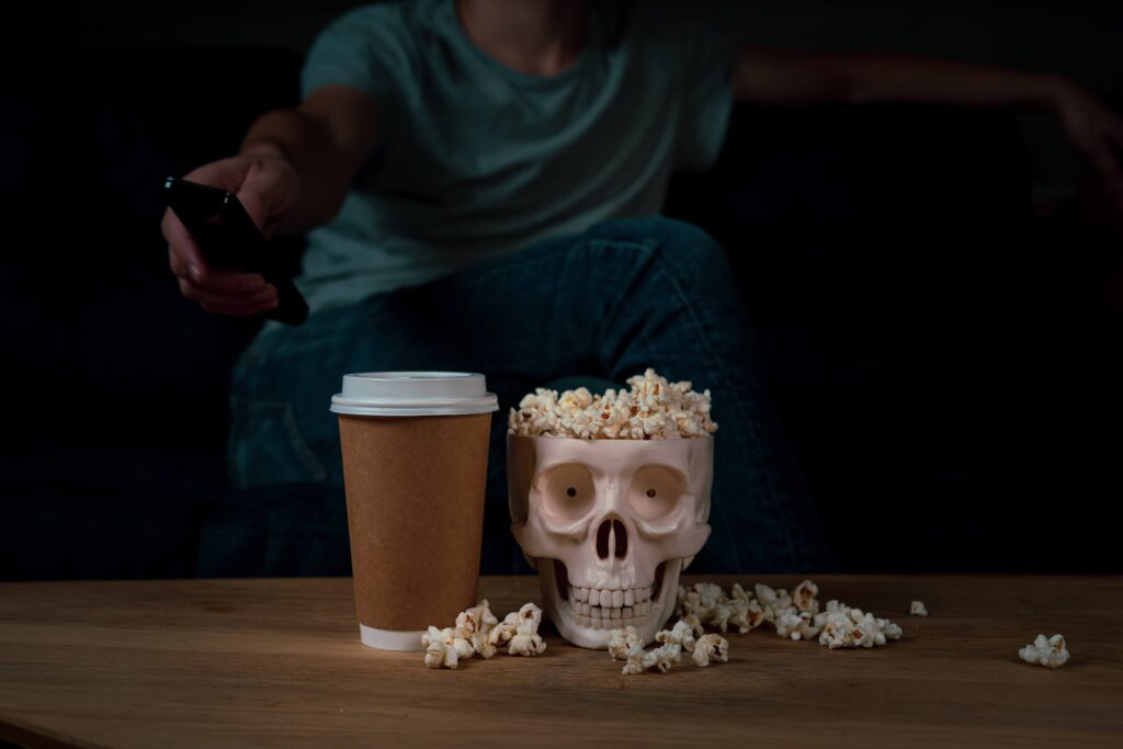 halloween movie skull and popcornjpg halloween_movie_skull_and_popcorn.jpg
