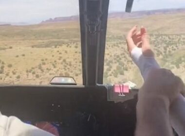 helicopter pilot grab brake