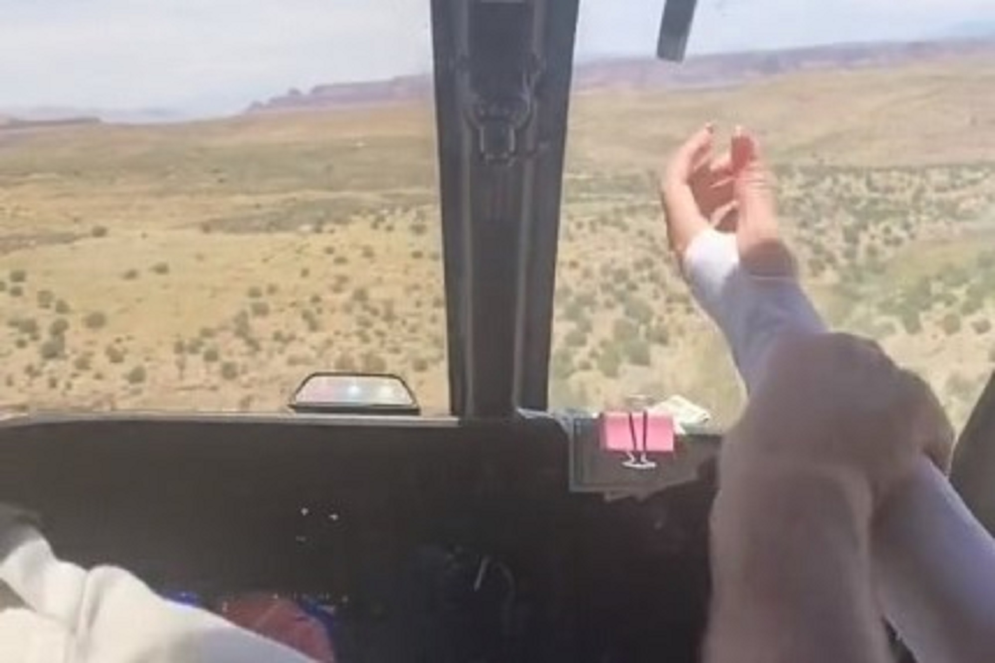 Pilot horror after helitour pax grabs the rotor brake video