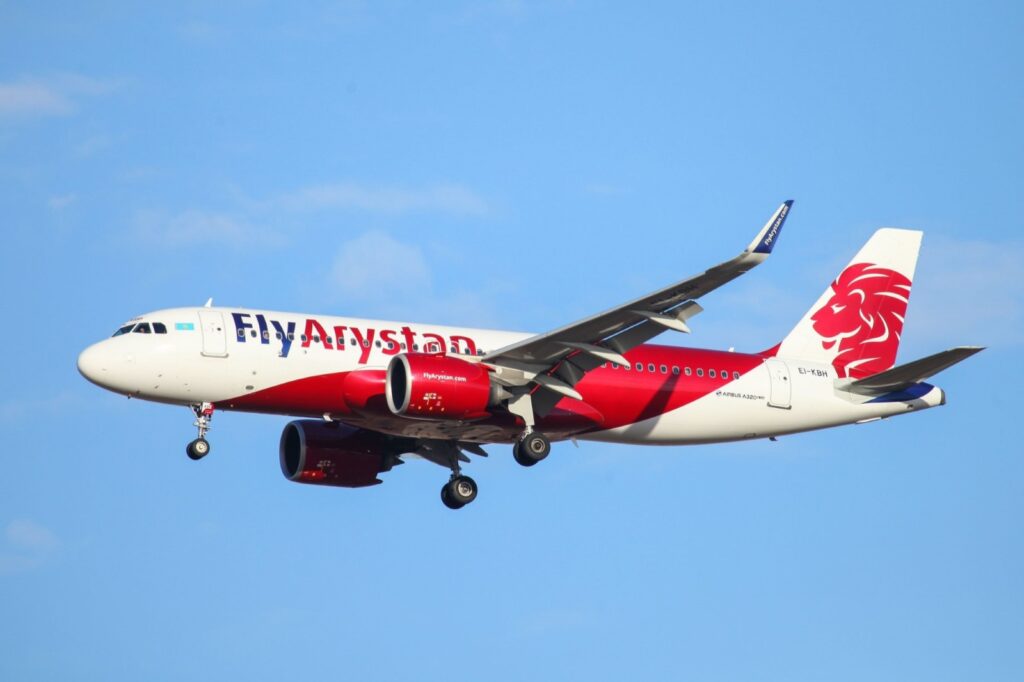 FlyArystan Airbus 320