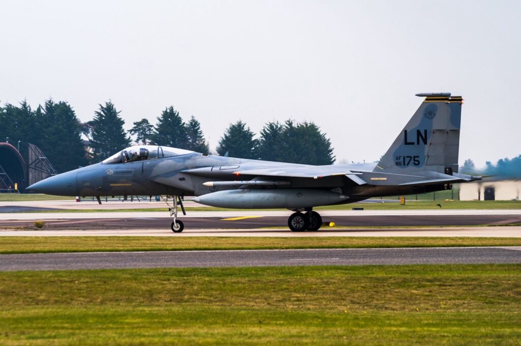 RAF Lakenheath 493rd F-15 C